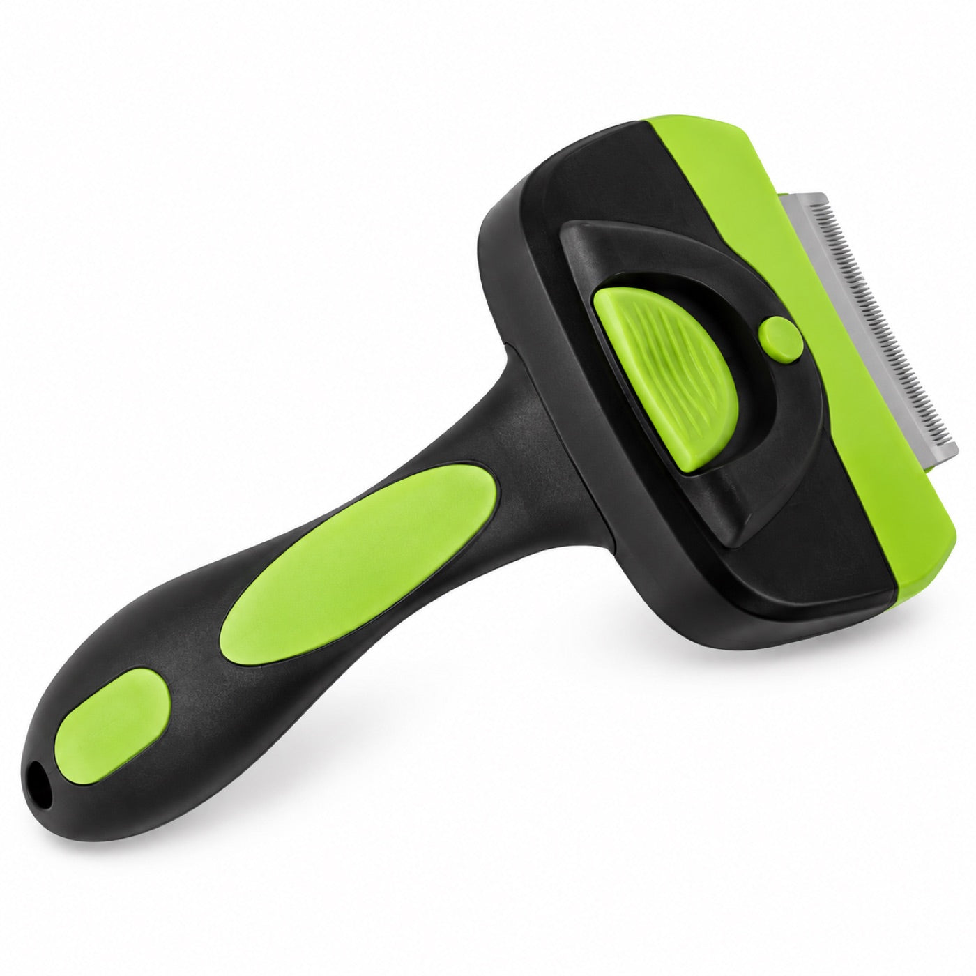 FurCommand curved-blade deshedding tool on a white background